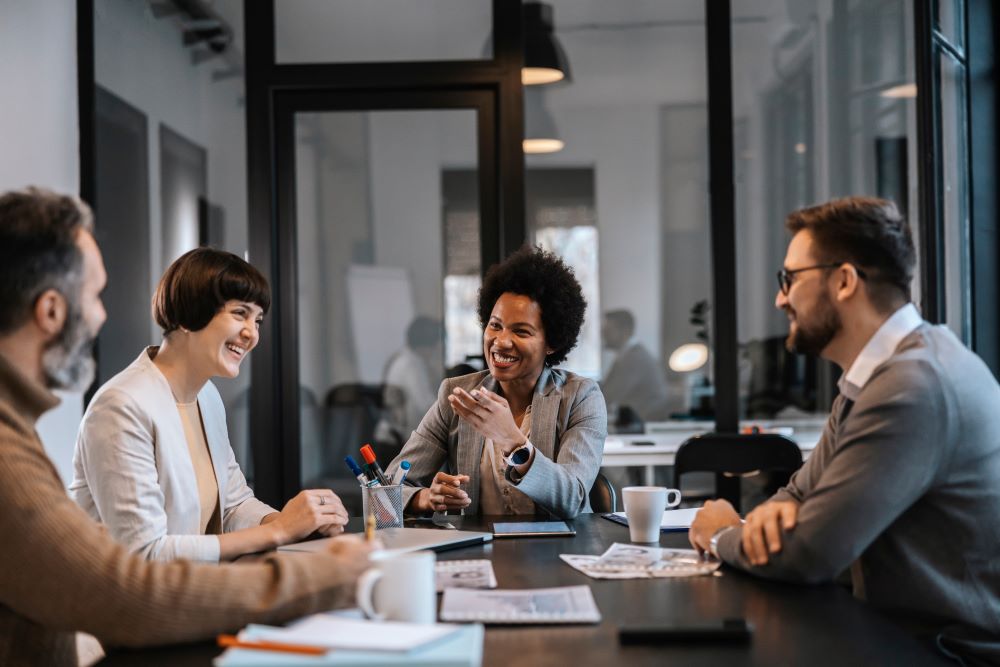 Business meeting in a office 